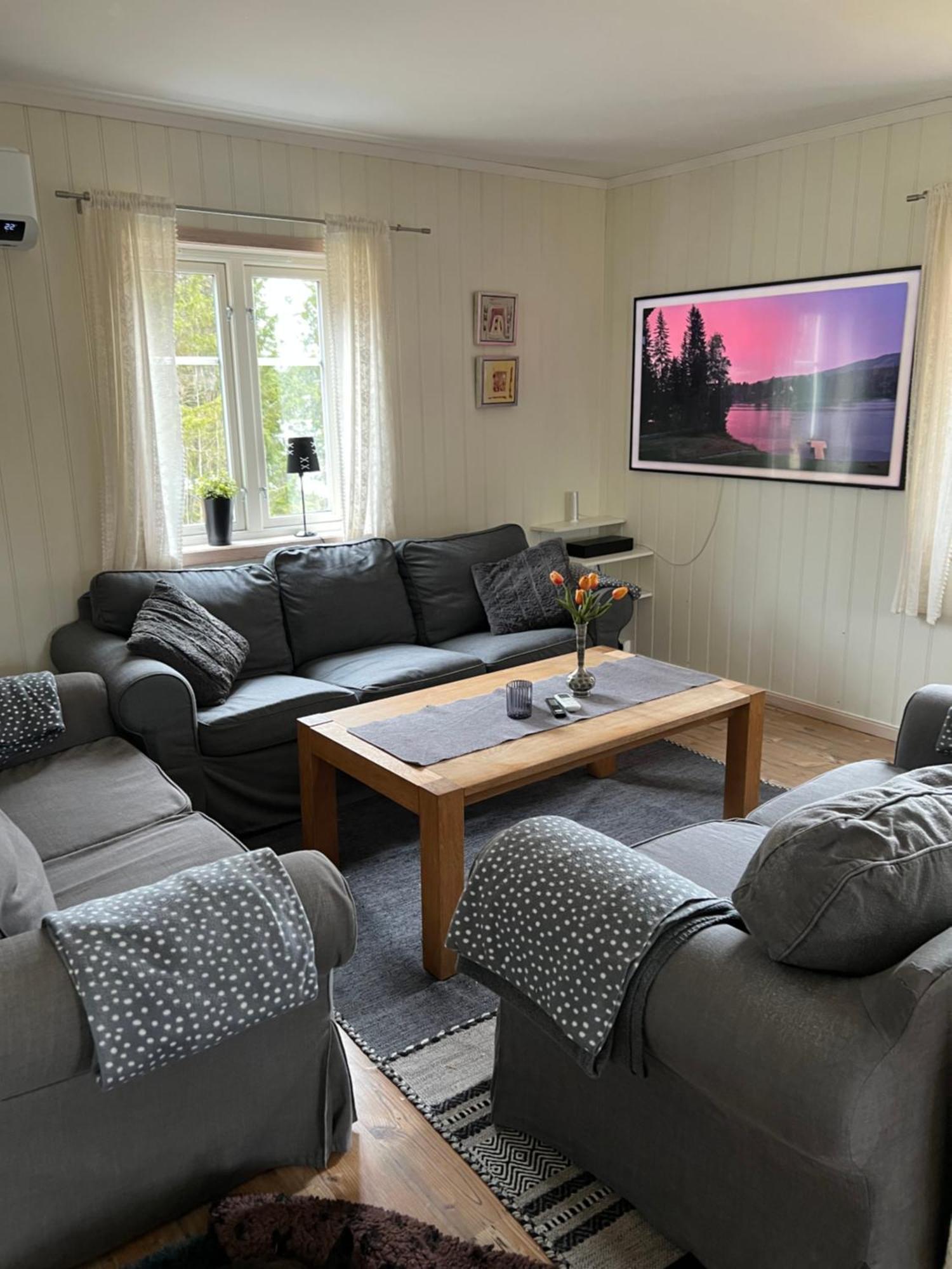 Villa Granhede -Sjoelaege Med Badtunna, Eldstad Med Mera Torsby Exterior foto